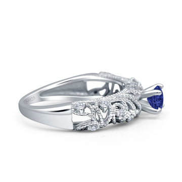 Beaded Filigree Ring